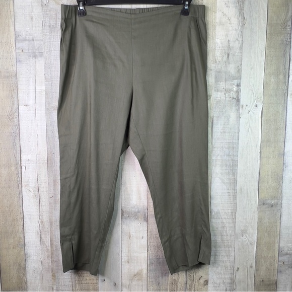 J. Jill Linen Stretch Pant PL - Picture 1 of 9